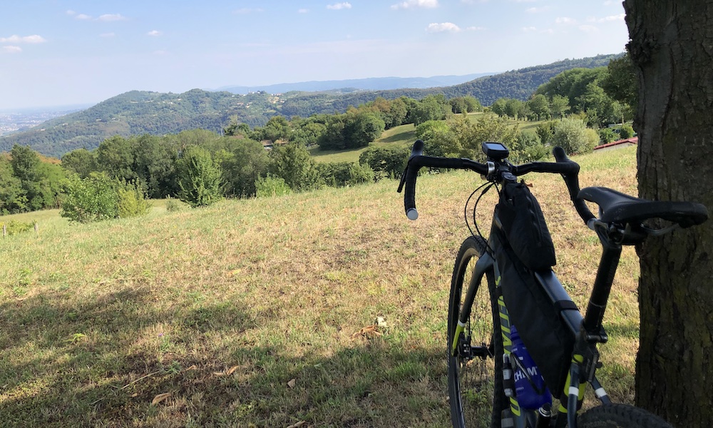 Monte Pian percorso gravel bike Vicenza